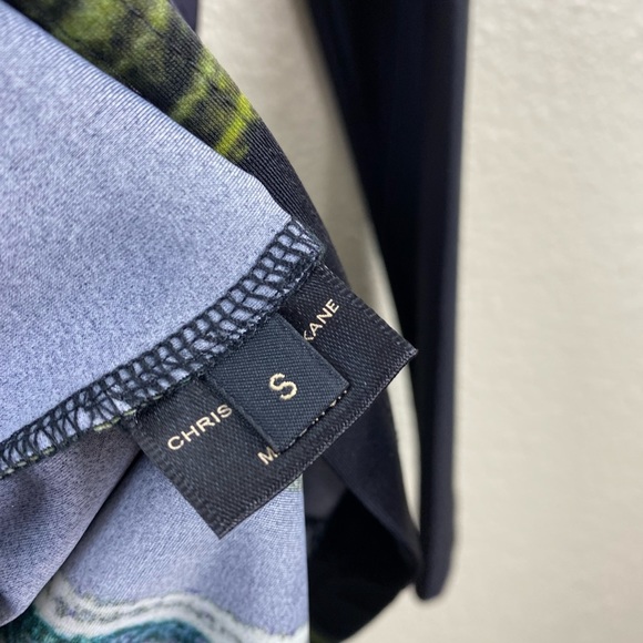 Christopher Kane Dress Womens size Small Stretch Floral Bodycon Party Cocktail - Picture 4 of 13